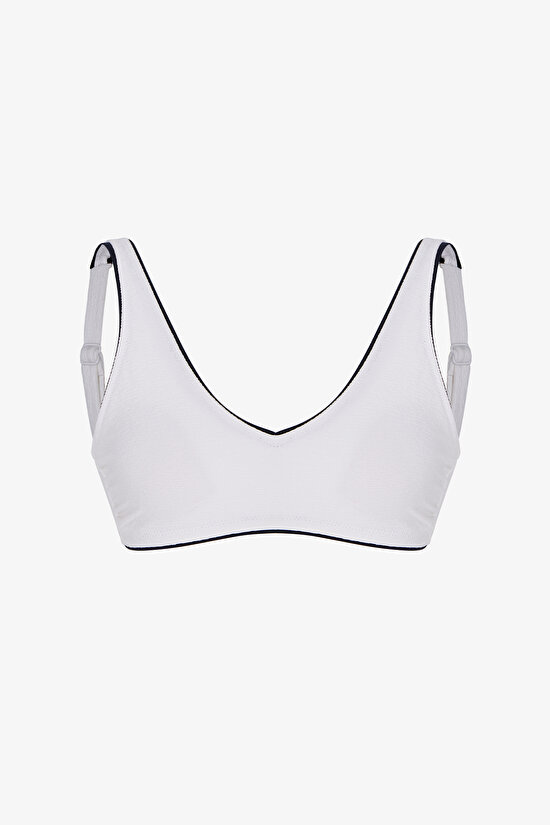 Ekru Nadia Bra Bikini Üstü - 6