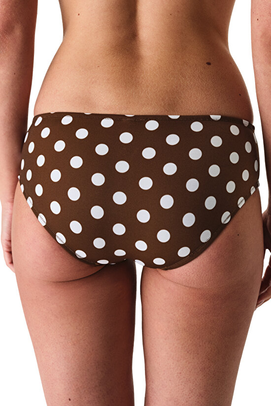 Multicolor Polka Dot Hipster Bikini Bottom - 2