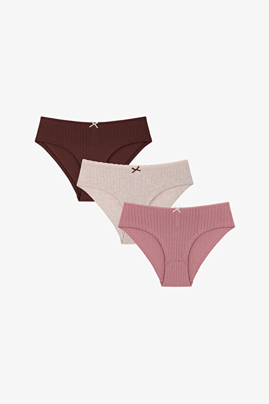 Desirable 3 Pack Hipster Briefs - 1