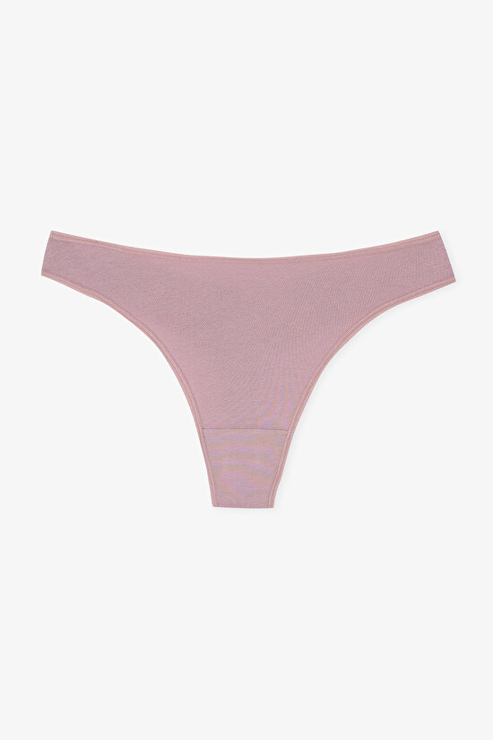 Renkli Deep Clay 3'lü Tanga Külot - 5