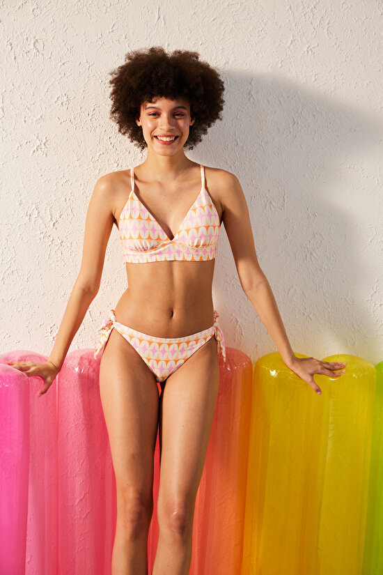 Gina Desenli Brazilian Bikini Altı - 1