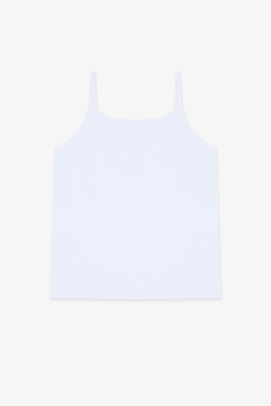 Kız Çocuk Shelly Çok Renkli Pamuklu 2'li Atlet - 3