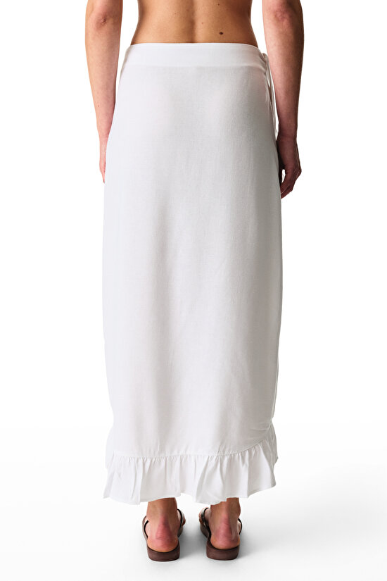 White Frill Pareo - 2