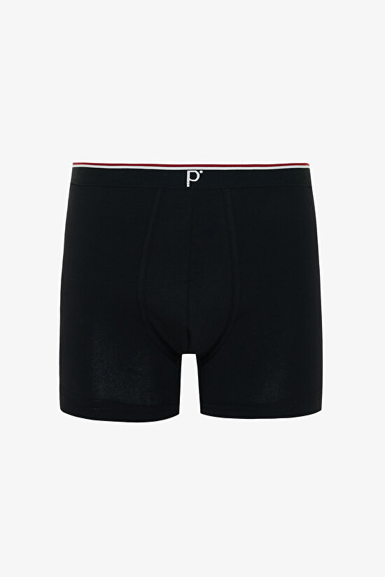 Erkek Red Line Çizgili 3'lü Organik Boxer Erkek Red Line Çizgili 3'lü Organik Boxer - 3