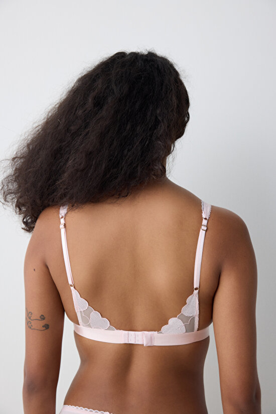 Removable Padded Triangle Pembe  Sütyen - Penti Loves Paris Koleksiyonu - 4
