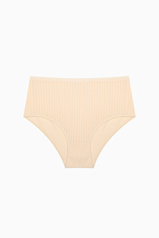 Smooth 3in1 Pointel Cotton Highwaist Multi Colour Slip - 3