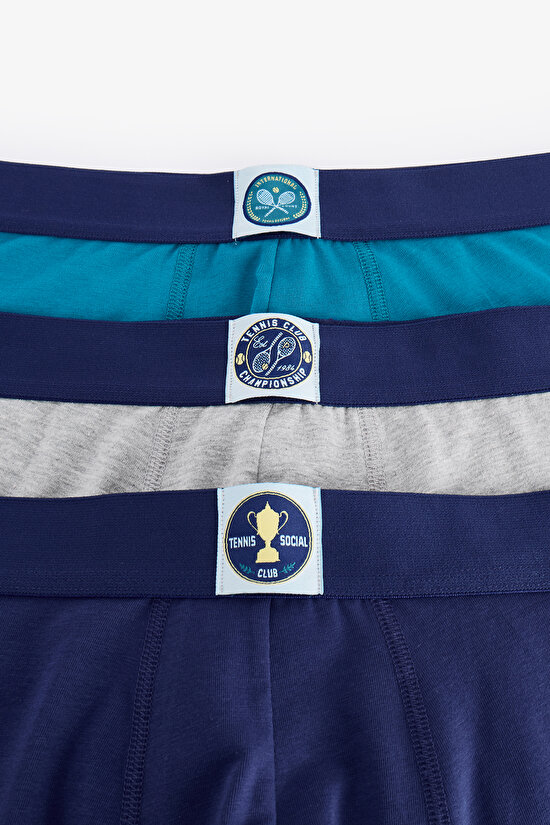 Erkek Renkli Power Serve Çoklu Boxer - 5