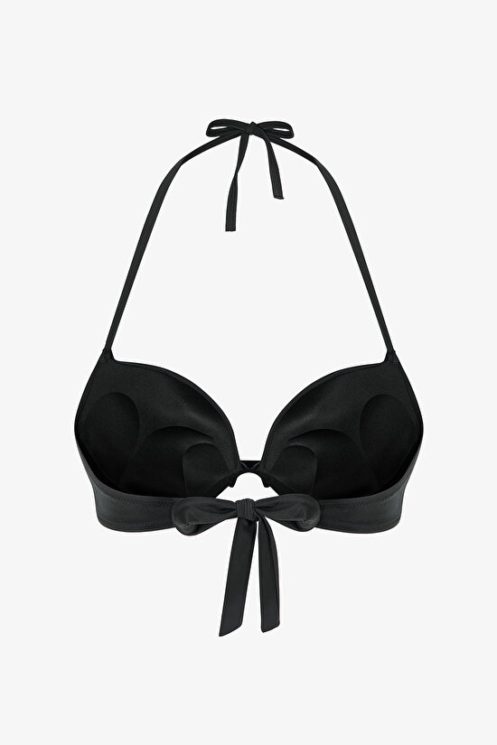 Siyah Push Up Destekli Bikini Üstü - 5