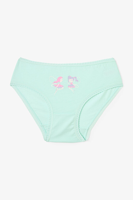 Mixed Colored Girls Pretty Fairy Printed 5-Pack Panties Mixed Colored Girls Pretty Fairy Printed 5-Pack Panties - 4