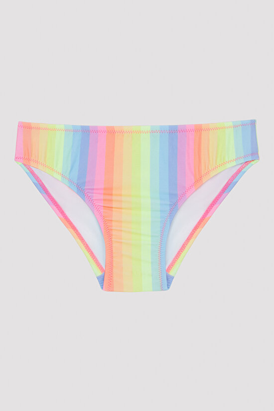 Girls Rainbow Bandeau Bikini Set - 3