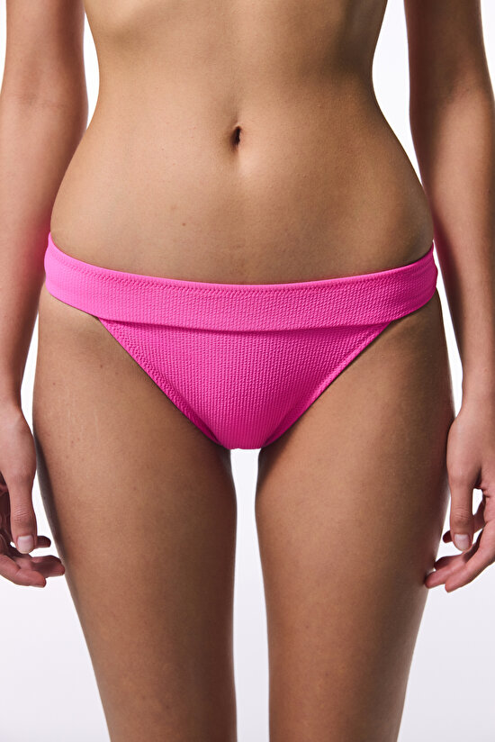 Pembe Pale Super Düşük Bel Bikini Altı - 1
