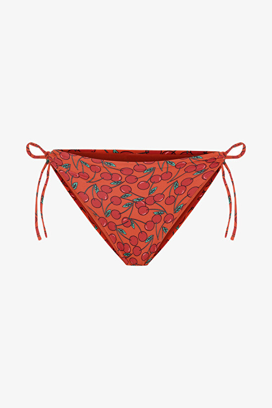 Multi Color Chery Side Bikini Bottom - 7