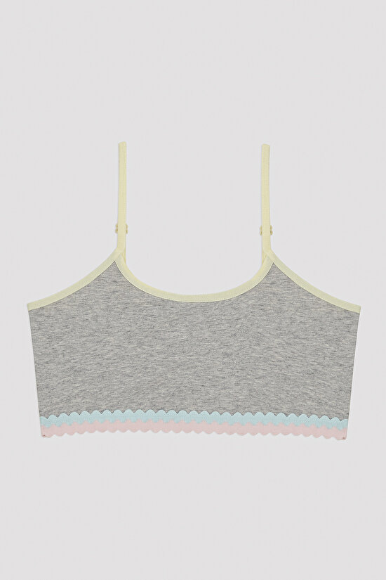 Girls Colorful Wave 2 Pack Crop Top - 2
