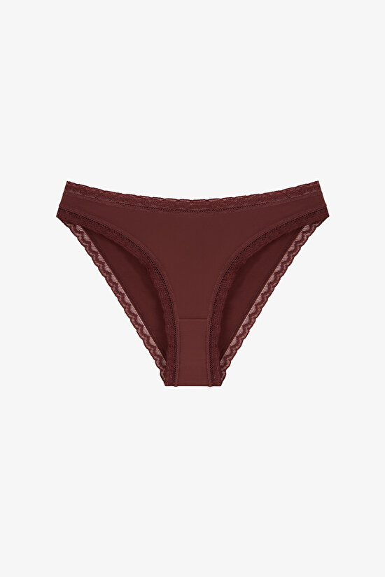 Kahverengi Easy Trim Slip Külot - 1