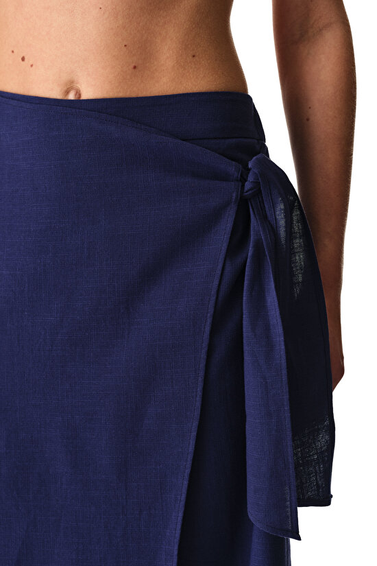 Lacivert Cora Pantolon - 3