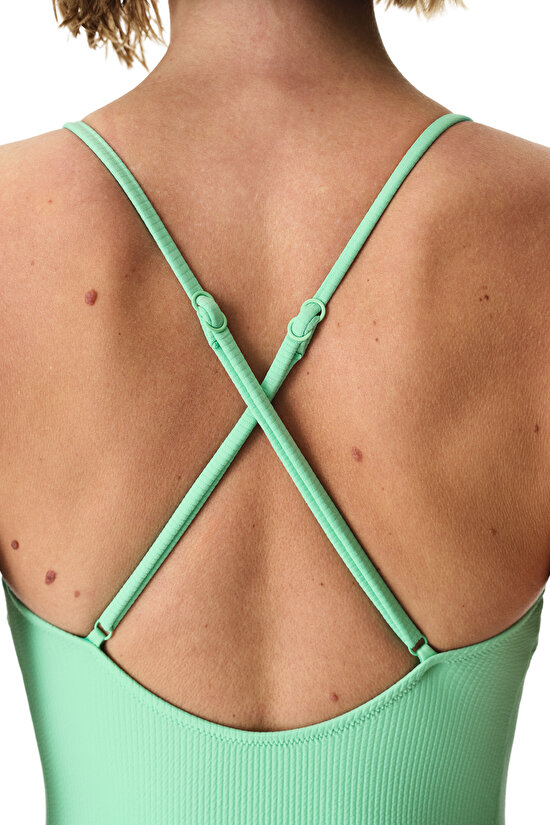 Mint Yeşili Meli V Mayo - 6