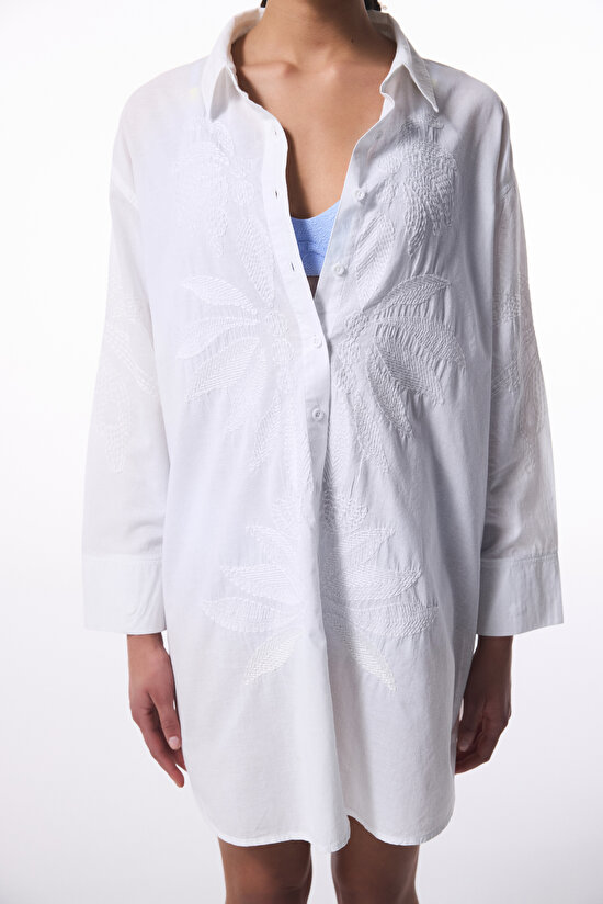 Beyaz Nellie Gömlek - 3