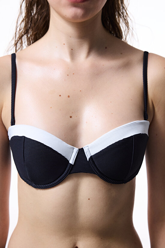 Black Nova Strapless Band Bikini Top Black Nova Strapless Band Bikini Top - 4