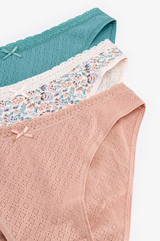 Orient Pointel 3'lü Pamuklu Slip Külot - 5