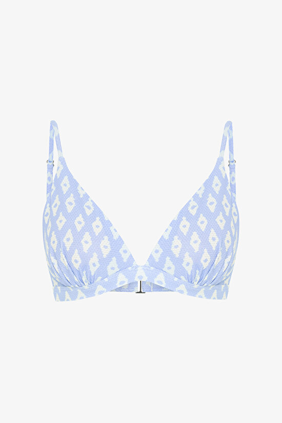 Multi Color Nomi Triangle Fit Bikini Top - 5