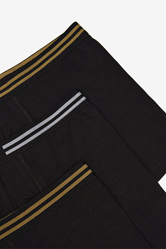 Erkek Pamuklu Gold Belt 3lü Çok Renkli Boxer Erkek Pamuklu Gold Belt 3lü Çok Renkli Boxer - 4