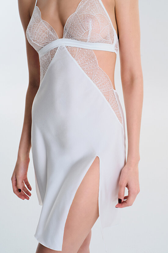 Hera Beyaz Babydoll - Privee Koleksiyonu - 4