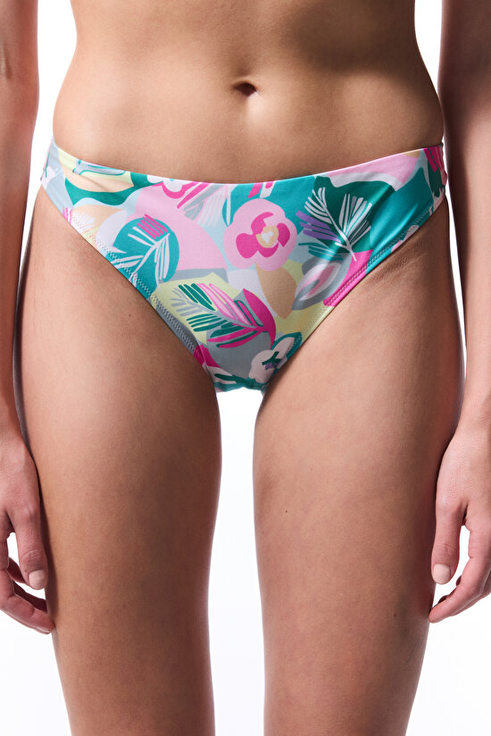 Çiçekli Sheila Bikini Altı - 1