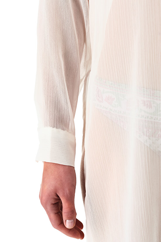 Beyaz Abbie Gömlek - 3