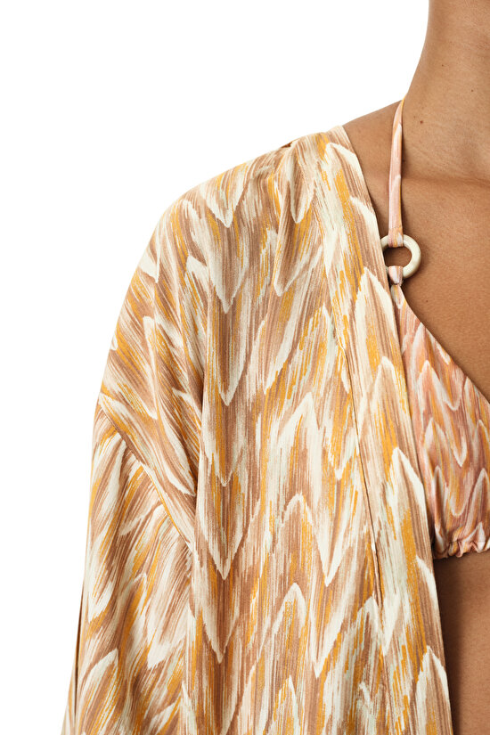 Renkli Kacie Kimono - 3