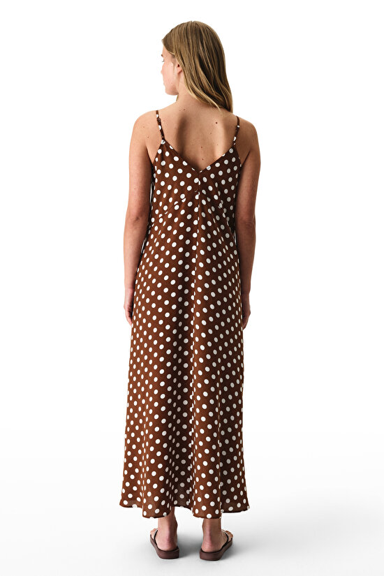 Polka Dot Elbise - 2