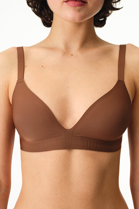 Kahverengi Üçgen Bonding Sütyen - 3