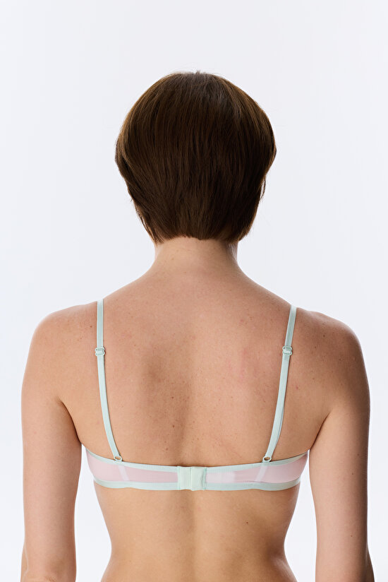 Açık Pembe Balenli Sütyen - 3