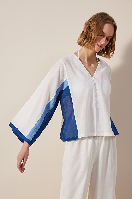 Carla Beyaz Gömlek - 3