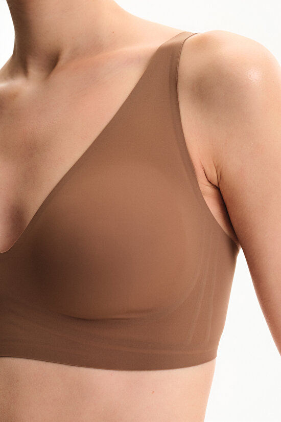Kahverengi Nude Sütyen - 3
