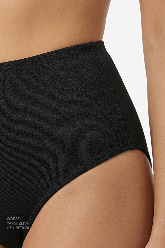Siyah High Bikini Altı - 2