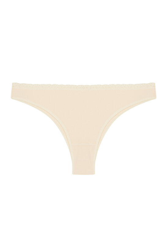 Pamuklu Cotton 3lü Brazilian Külot - 3