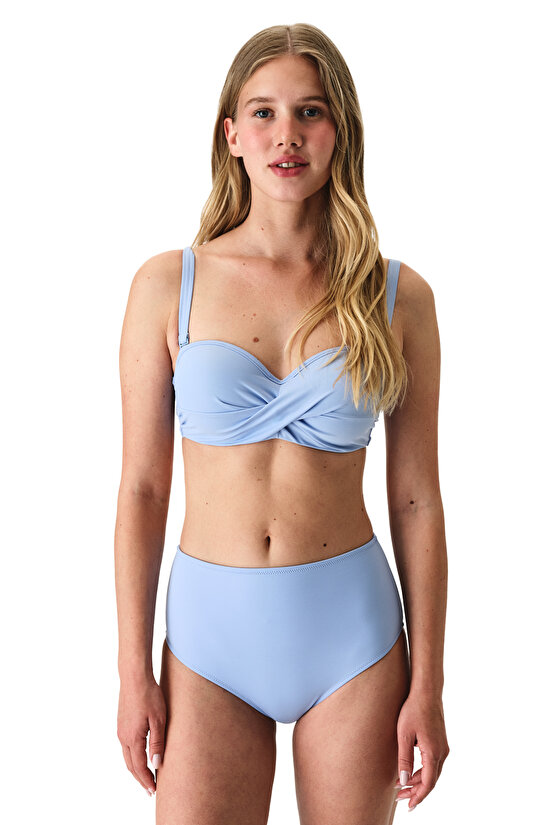Açık Mavi High Bikini Altı - 4