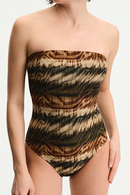 Renkli Cesira Straplez Mayo - 3