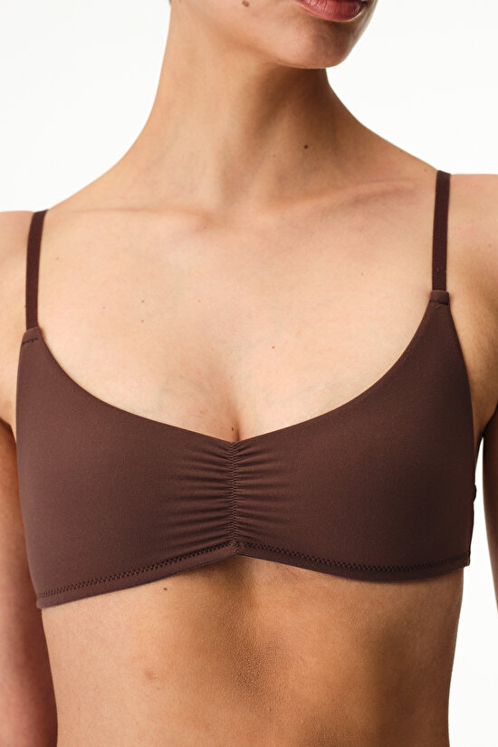 Kahverengi Mini Micro Sütyen - 3