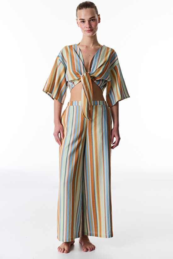 Multicolor Carrie Top - 6