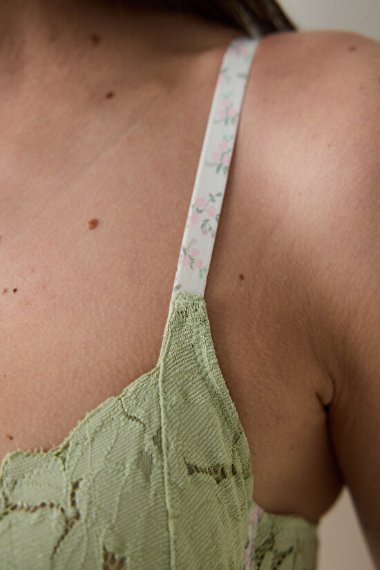 Gloria Lace Yeşil Sütyen - 3