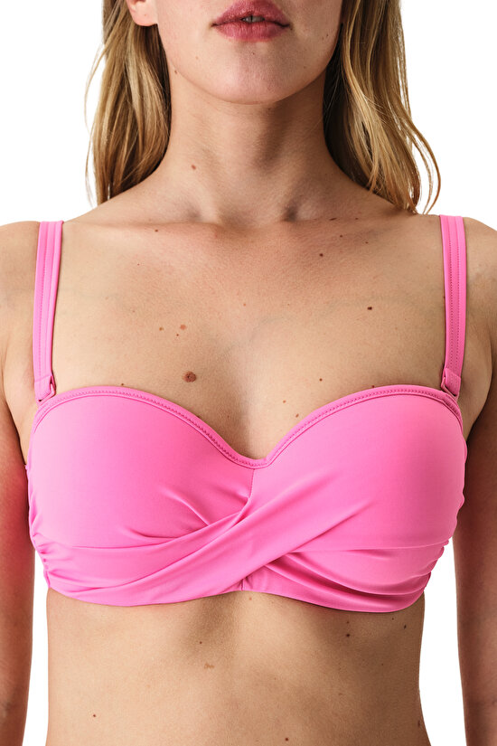 Açık Pembe Beauty Toparlayıcı Bikini Üstü - 3