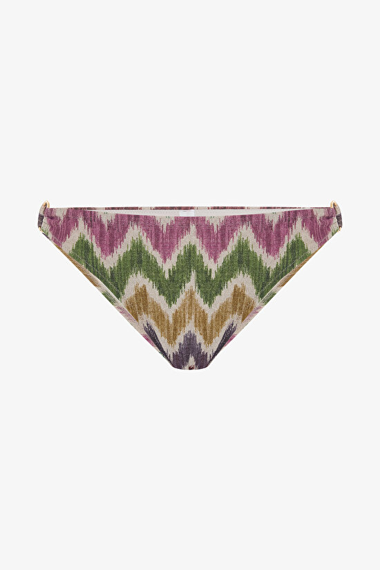 Celine Side Zigzag Tokalı Slip Bikini Altı - 5