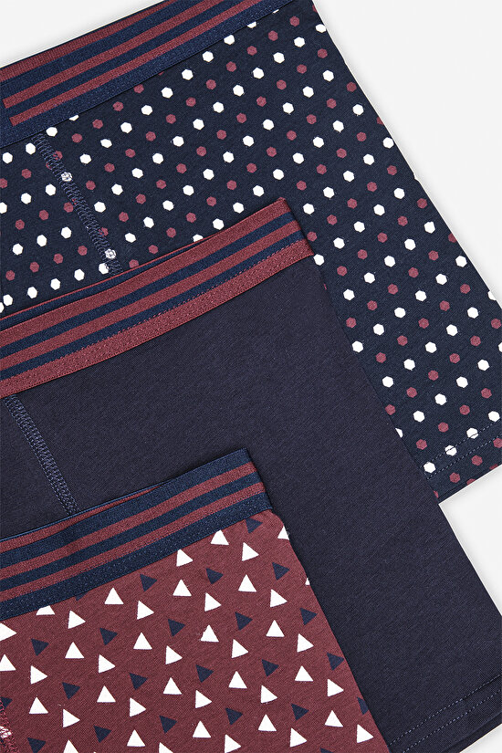 Pointed 3in1 Multi Colour Boxer - 5