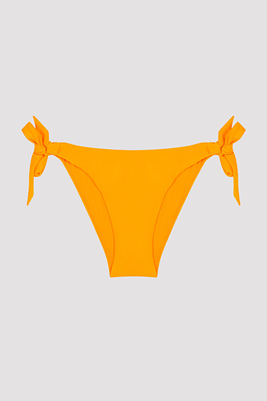 Açık Turuncu Basic Brazilian Bikini Altı - 4