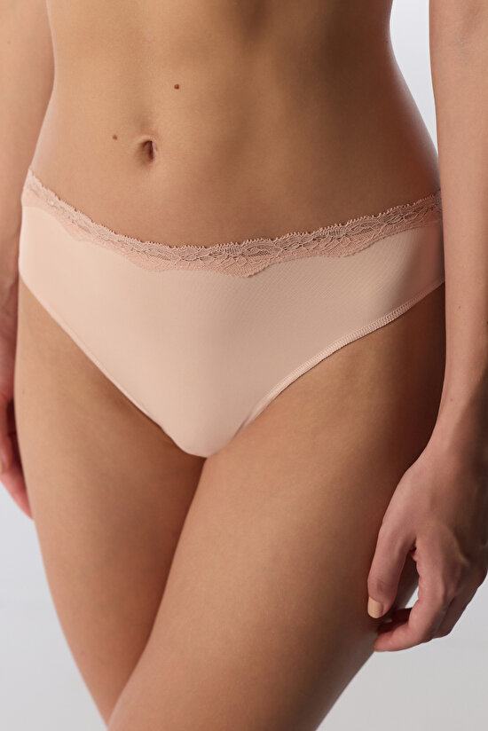 Gül Kurusu Cream Brazilian Külot - 1