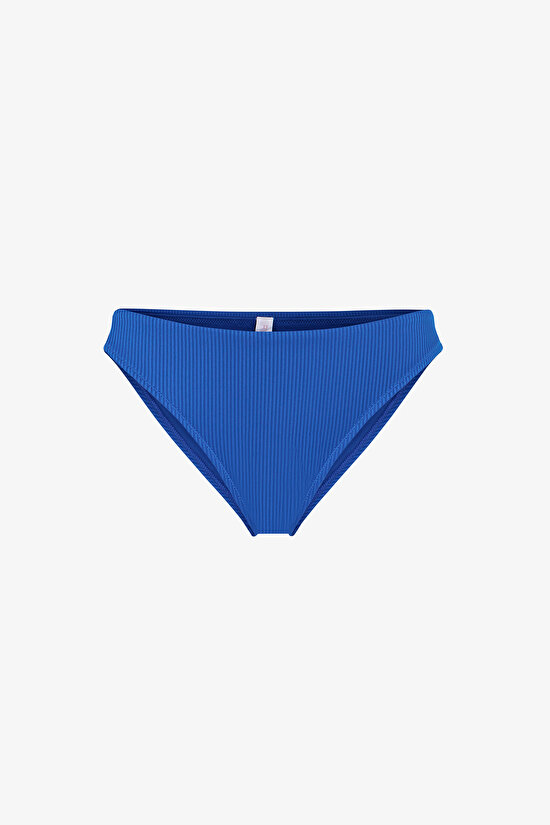 Blue Gillian Slip Bikini Bottom - 4