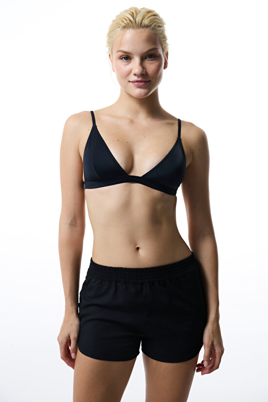 Siyah Cross Deniz Şortu - 4