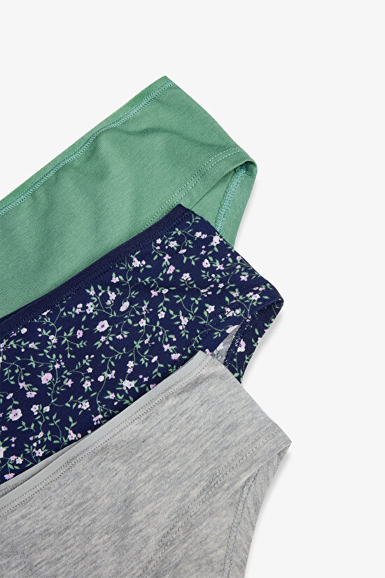 Disty Floral Cotton 3in1 Hipster - 5