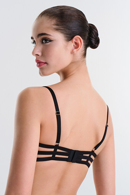 Ange Black Bra - Privee Colection - 4